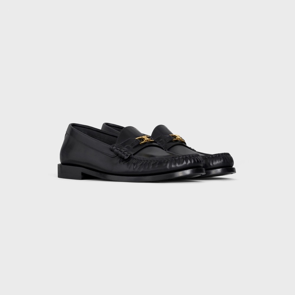 CELINE LUCO LOAFER IN POLISHED BULL sz 40 new